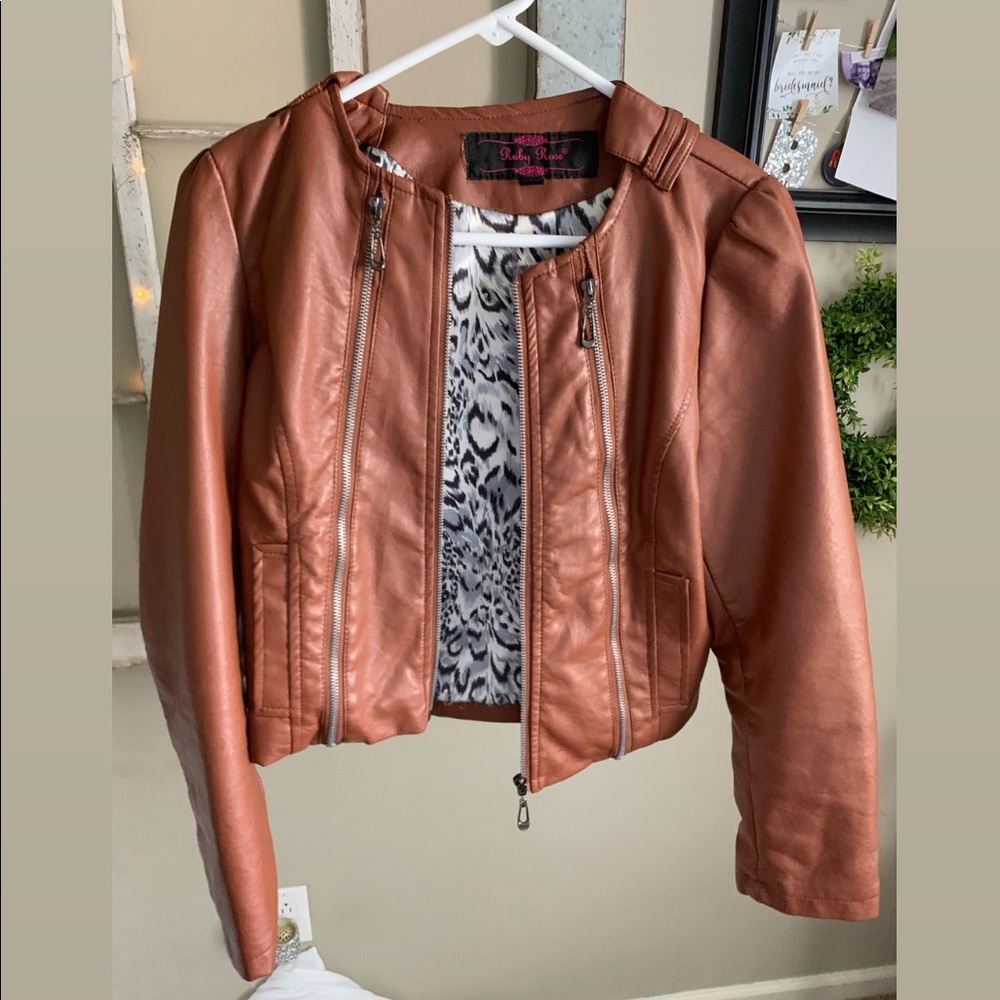 Women’s Ruby Rose leather jacket